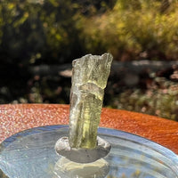 Moldavite 0.9 grams Natural Hole #2300-Moldavite Life