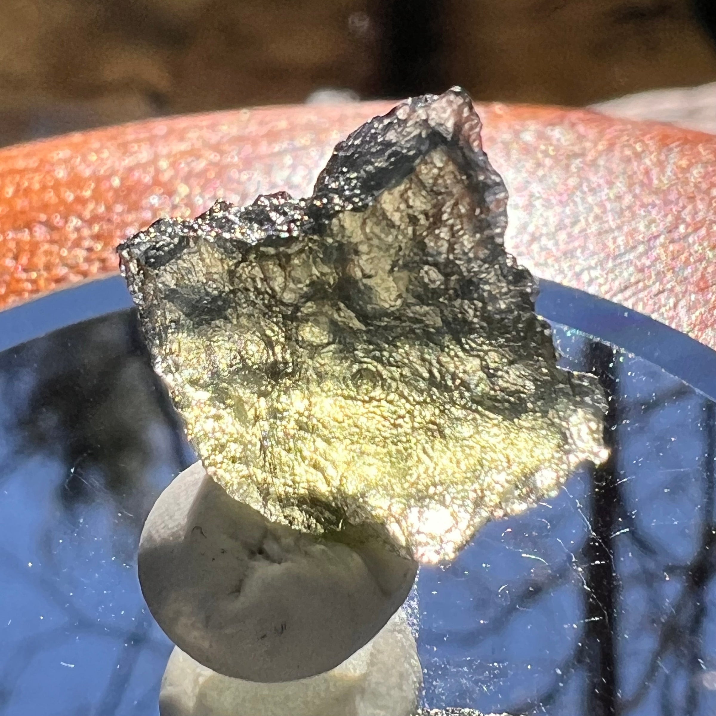 Moldavite 1 gram #1886-Moldavite Life