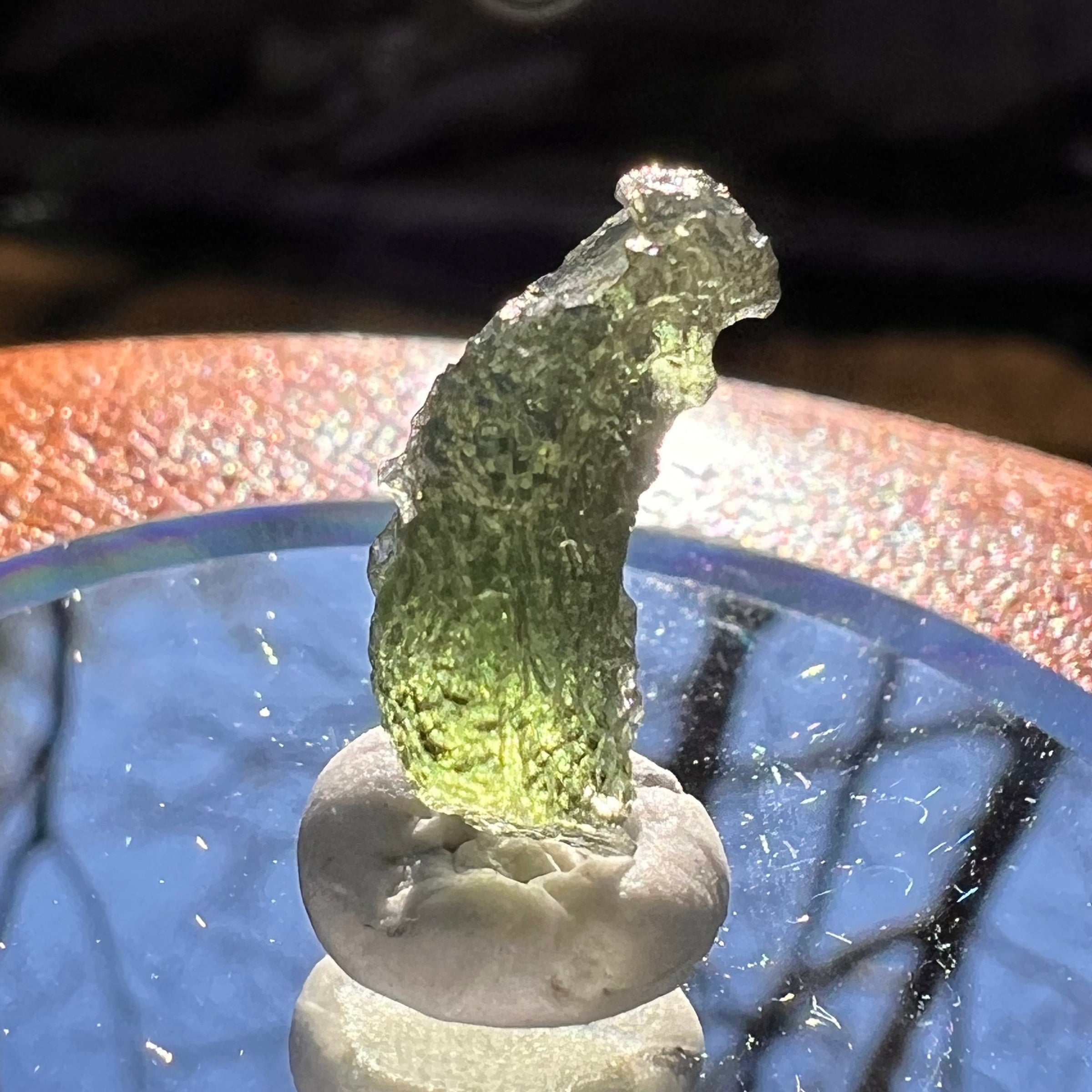 Moldavite 1 gram #1891-Moldavite Life