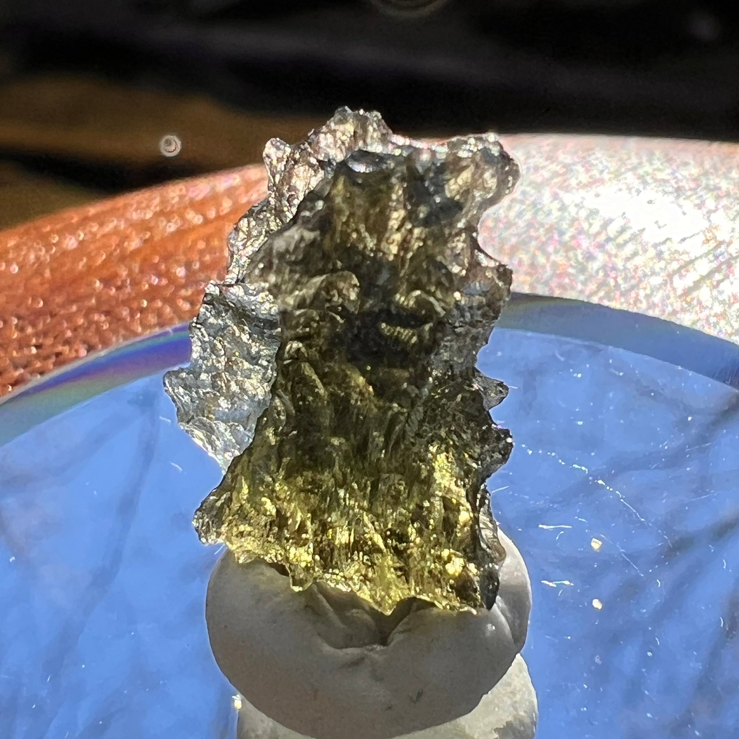 Moldavite 1 gram #1894-Moldavite Life