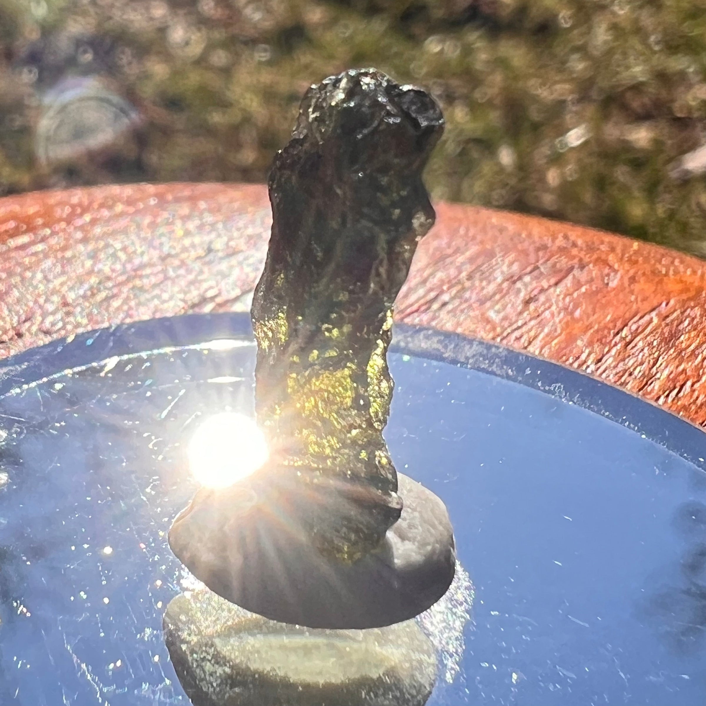 Moldavite 1 gram #1984-Moldavite Life