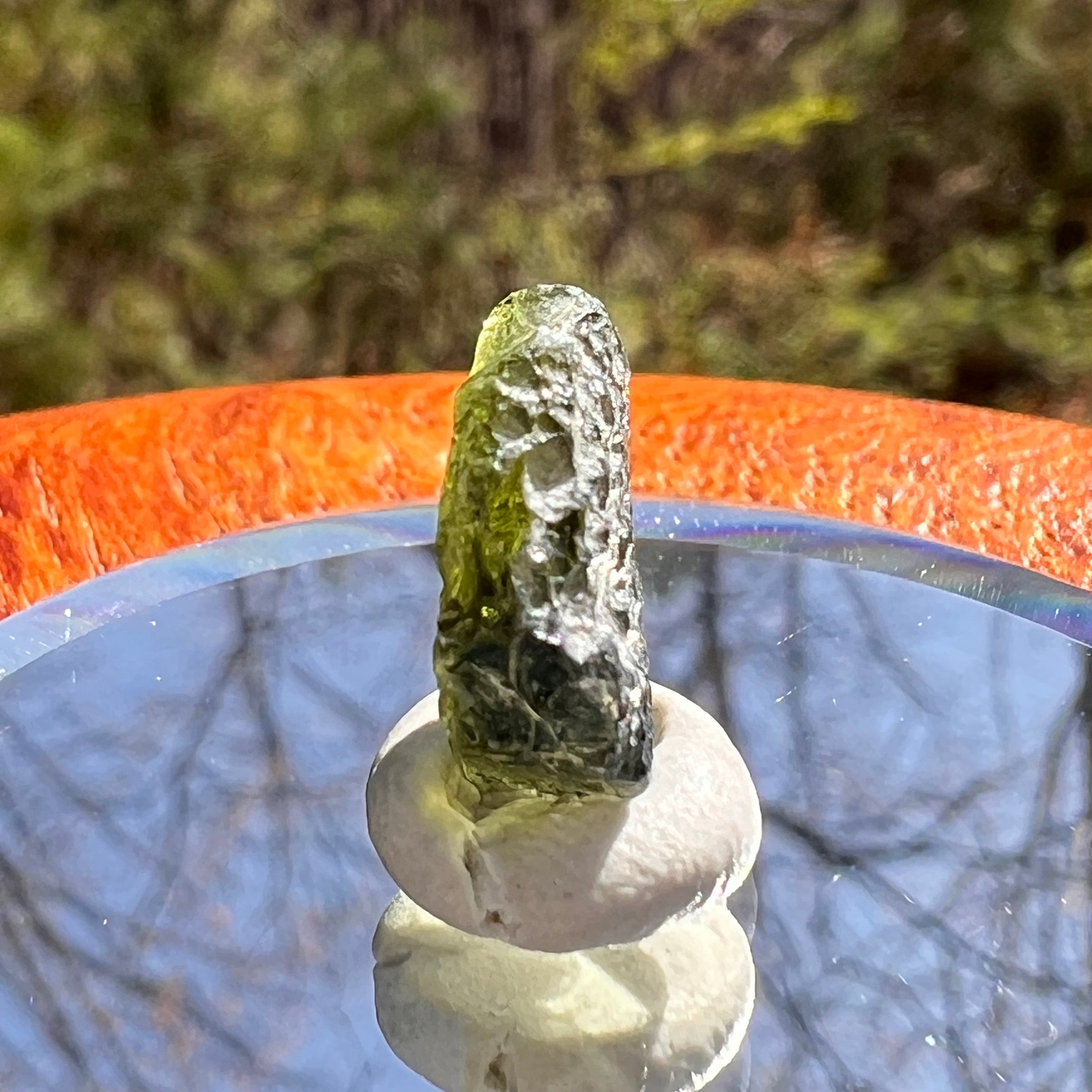 Moldavite 1 gram #1999-Moldavite Life