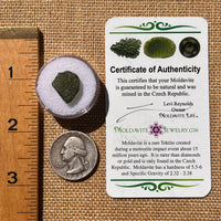 Moldavite 1 gram #1999-Moldavite Life