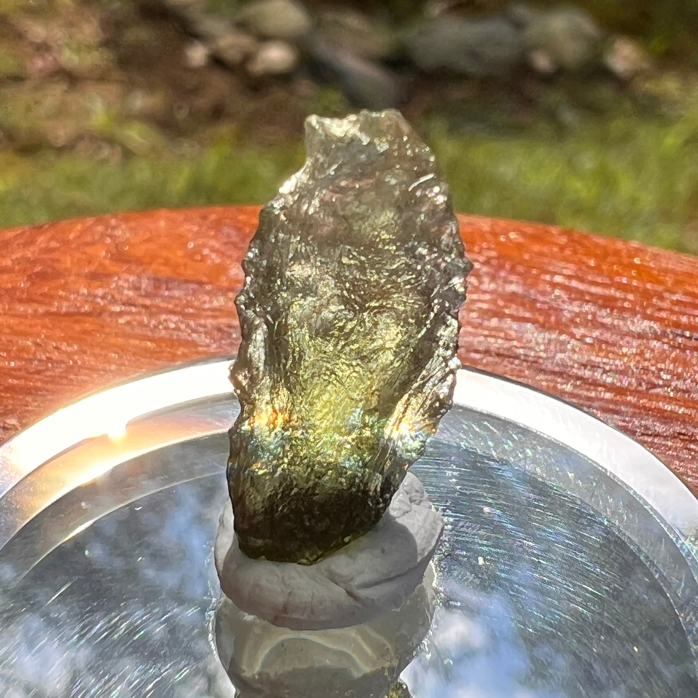 Moldavite 1 gram #2075-Moldavite Life