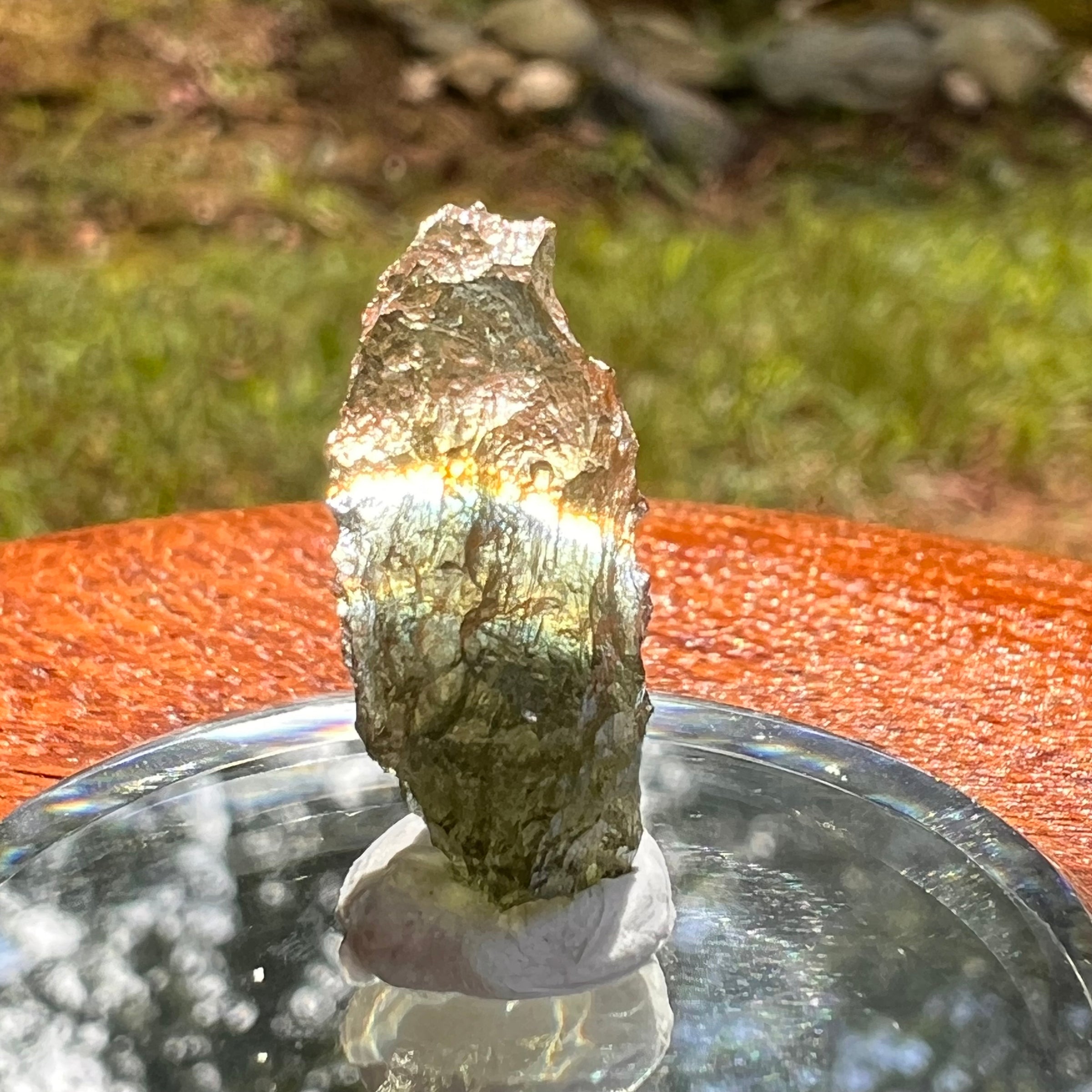 Moldavite 1 gram #2075-Moldavite Life