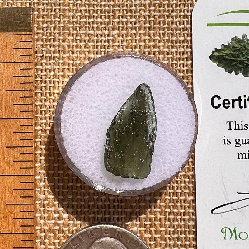 Moldavite 1 gram #2094-Moldavite Life