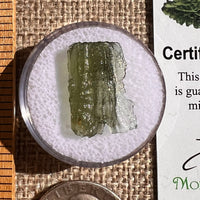 Moldavite 1 gram #2326-Moldavite Life