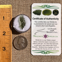 Moldavite 1 gram #2331-Moldavite Life