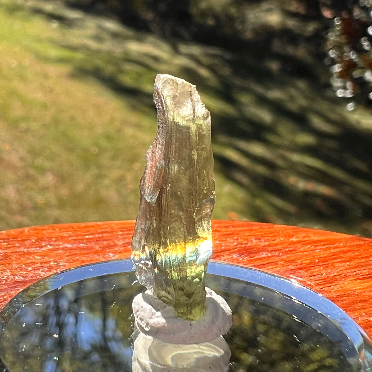 Moldavite 1 gram #2332-Moldavite Life