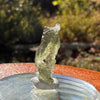 Moldavite 1 gram Natural Hole #2297-Moldavite Life