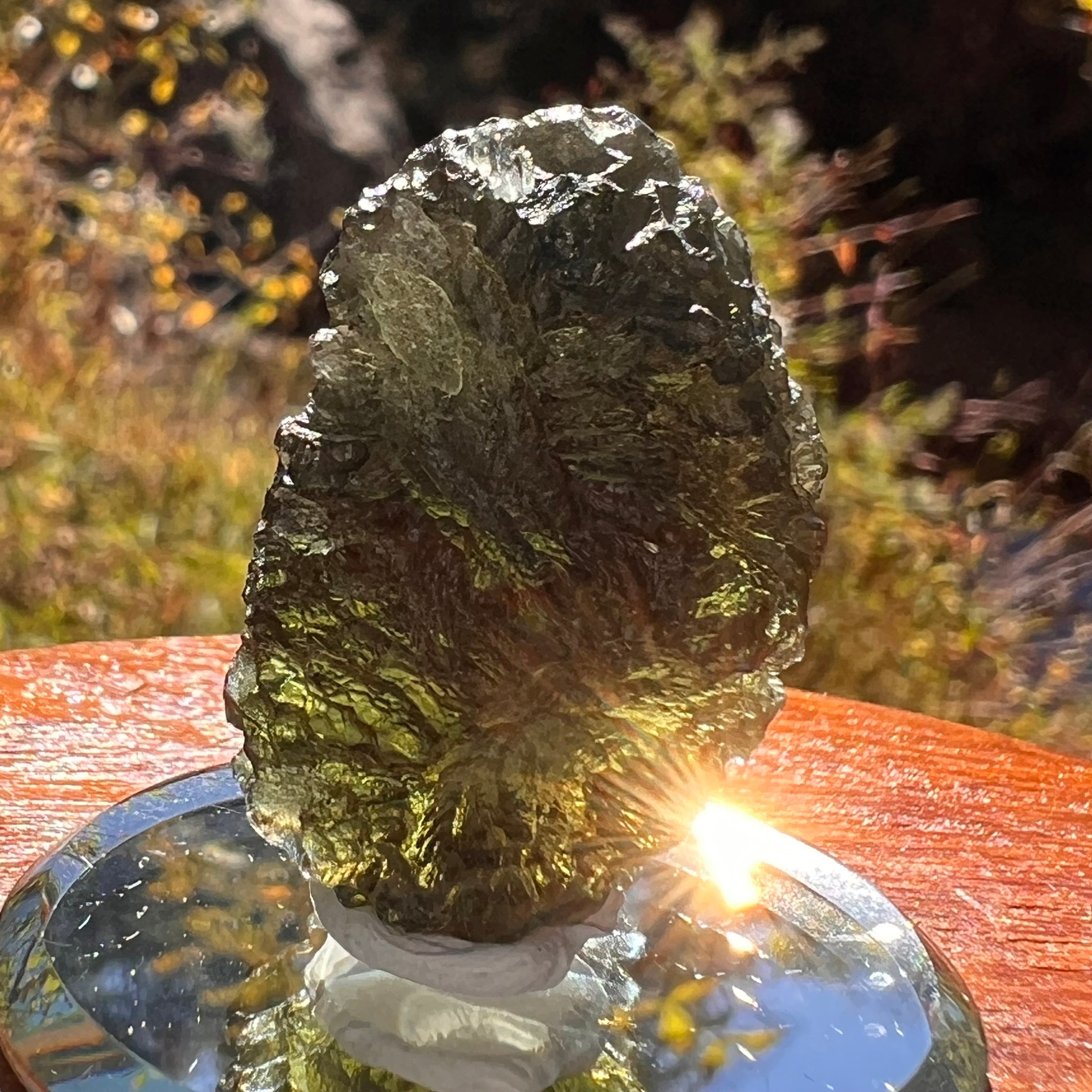 Moldavite 12.7 grams #2325-Moldavite Life