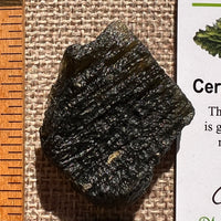 Moldavite 13.3 grams #2408-Moldavite Life