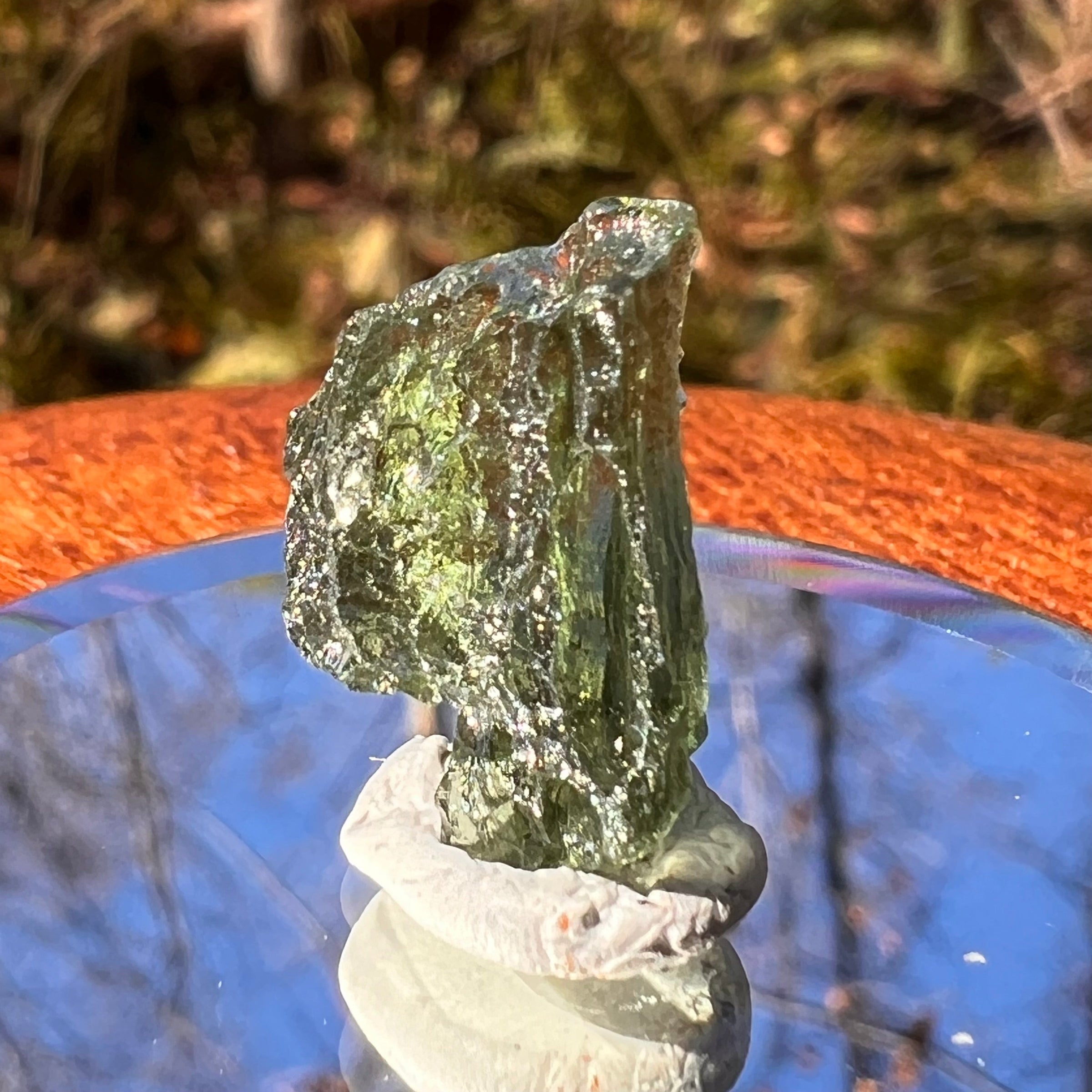 Moldavite 1.0 grams #1771-Moldavite Life