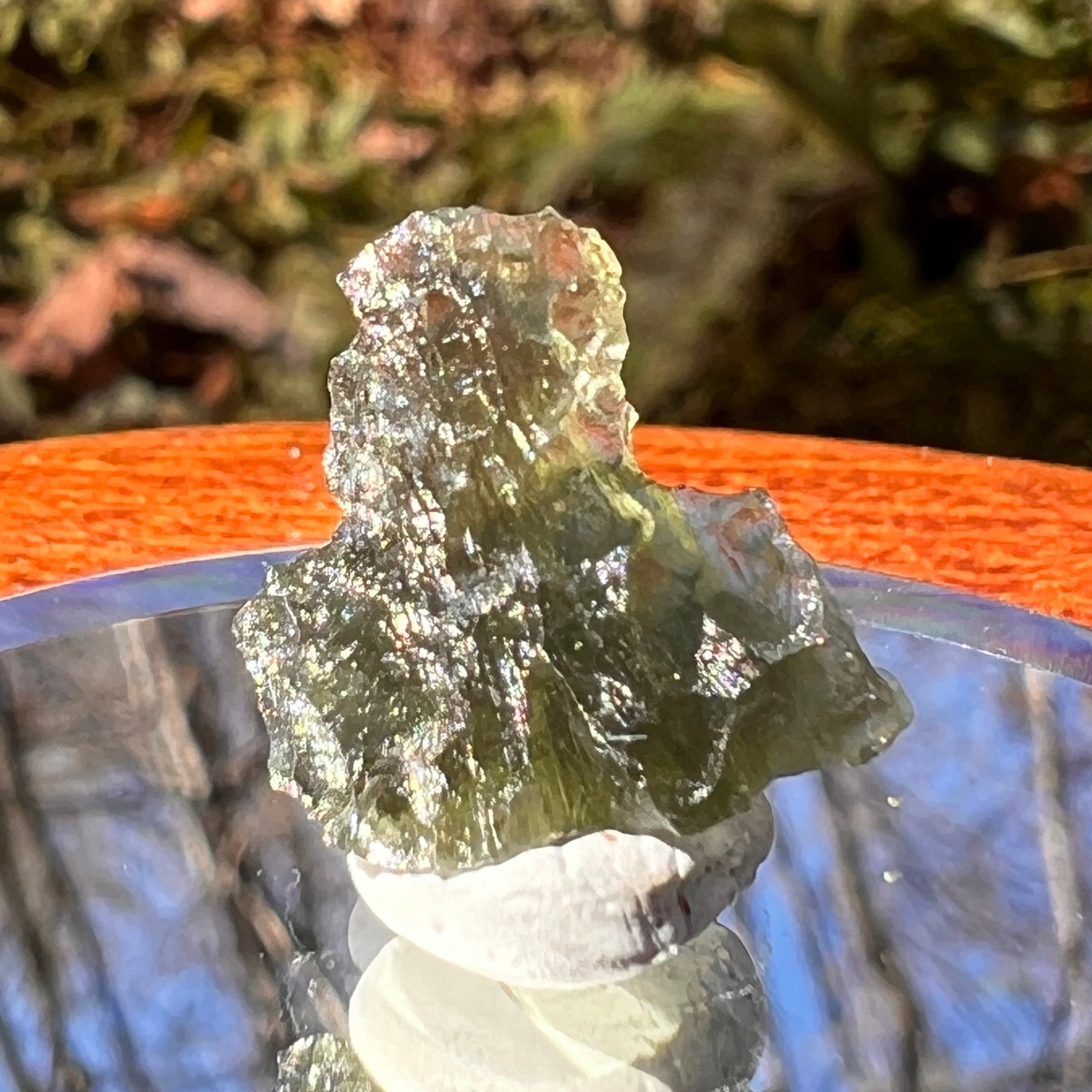 Moldavite 1.0 grams #1773-Moldavite Life