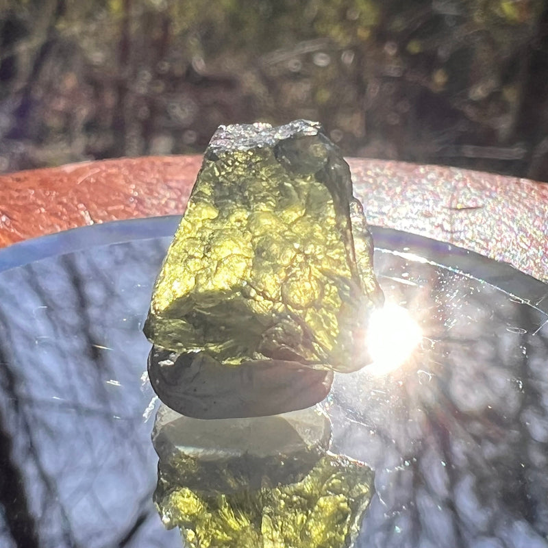 Moldavite 1.0 grams #1788-Moldavite Life