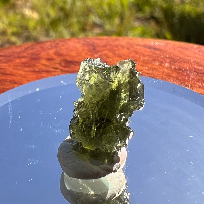 Moldavite 1.0 grams #1817-Moldavite Life