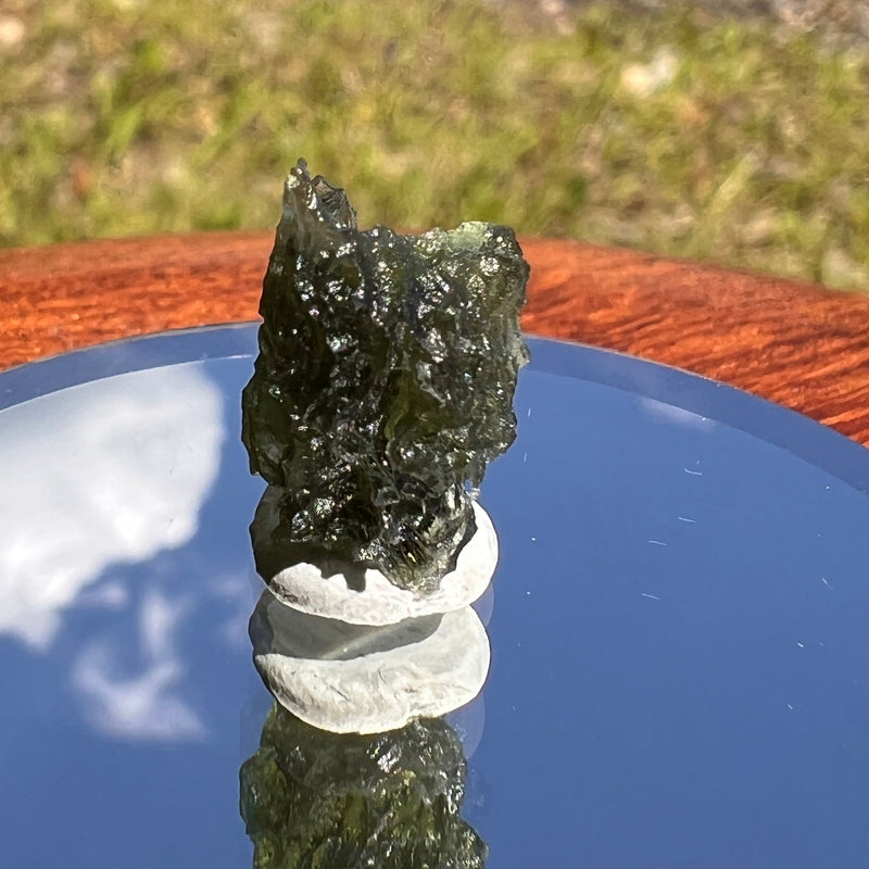 Moldavite 1.0 grams #1817-Moldavite Life