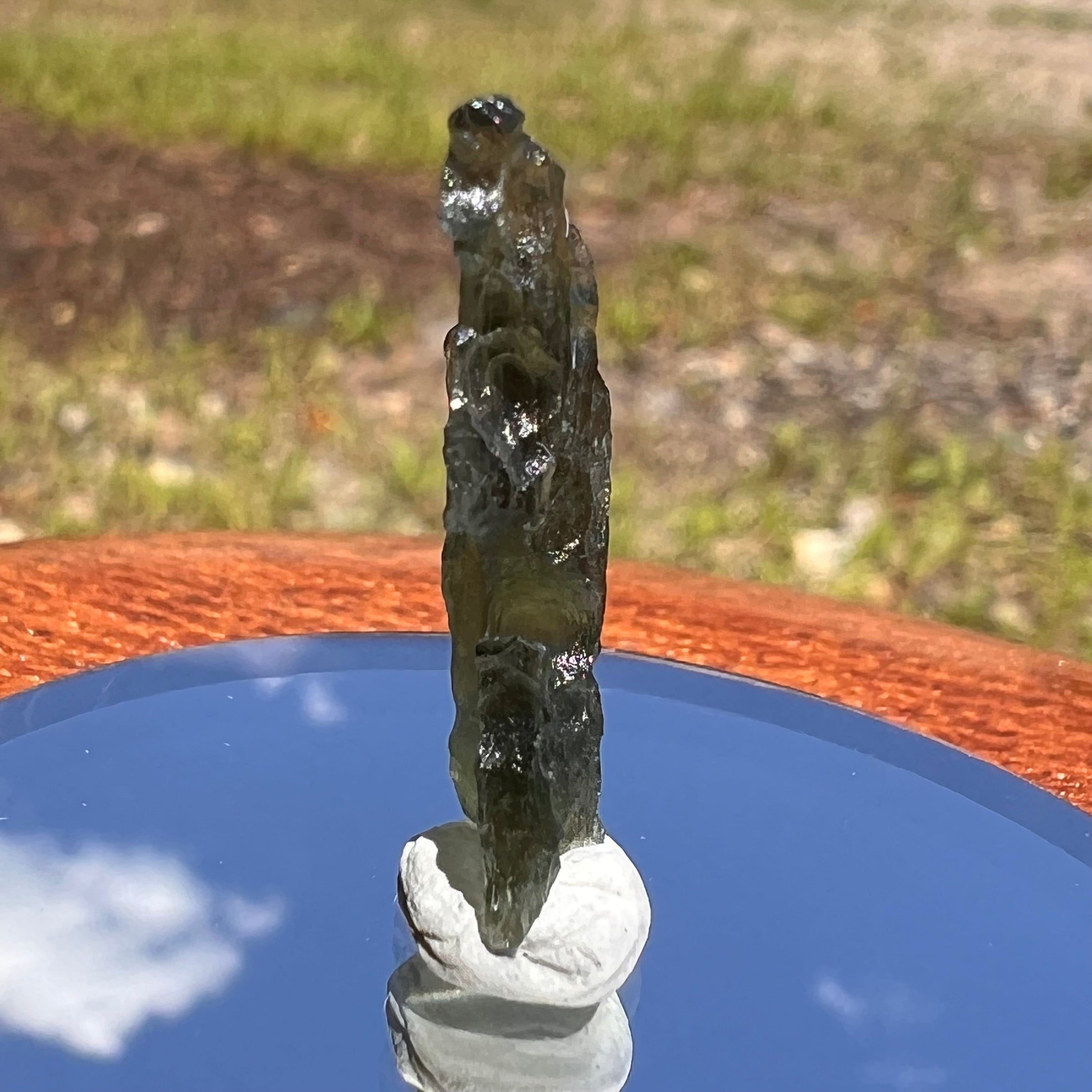 Moldavite 1.0 grams #1830-Moldavite Life