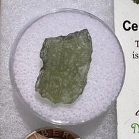 Moldavite 1.0 grams #1837-Moldavite Life