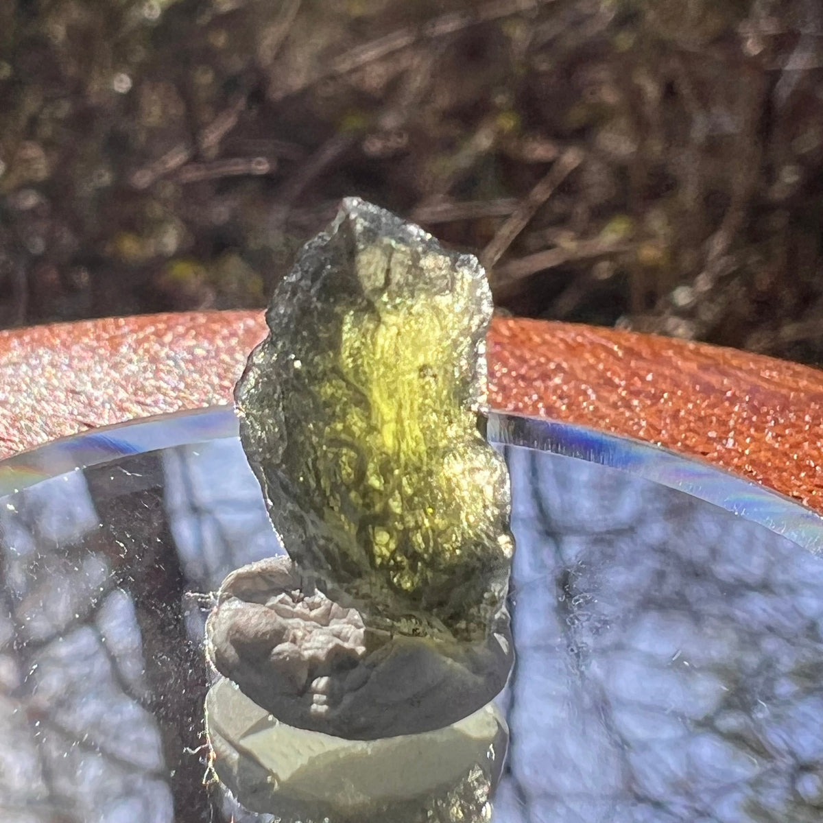 Moldavite 1.1 grams #1795-Moldavite Life