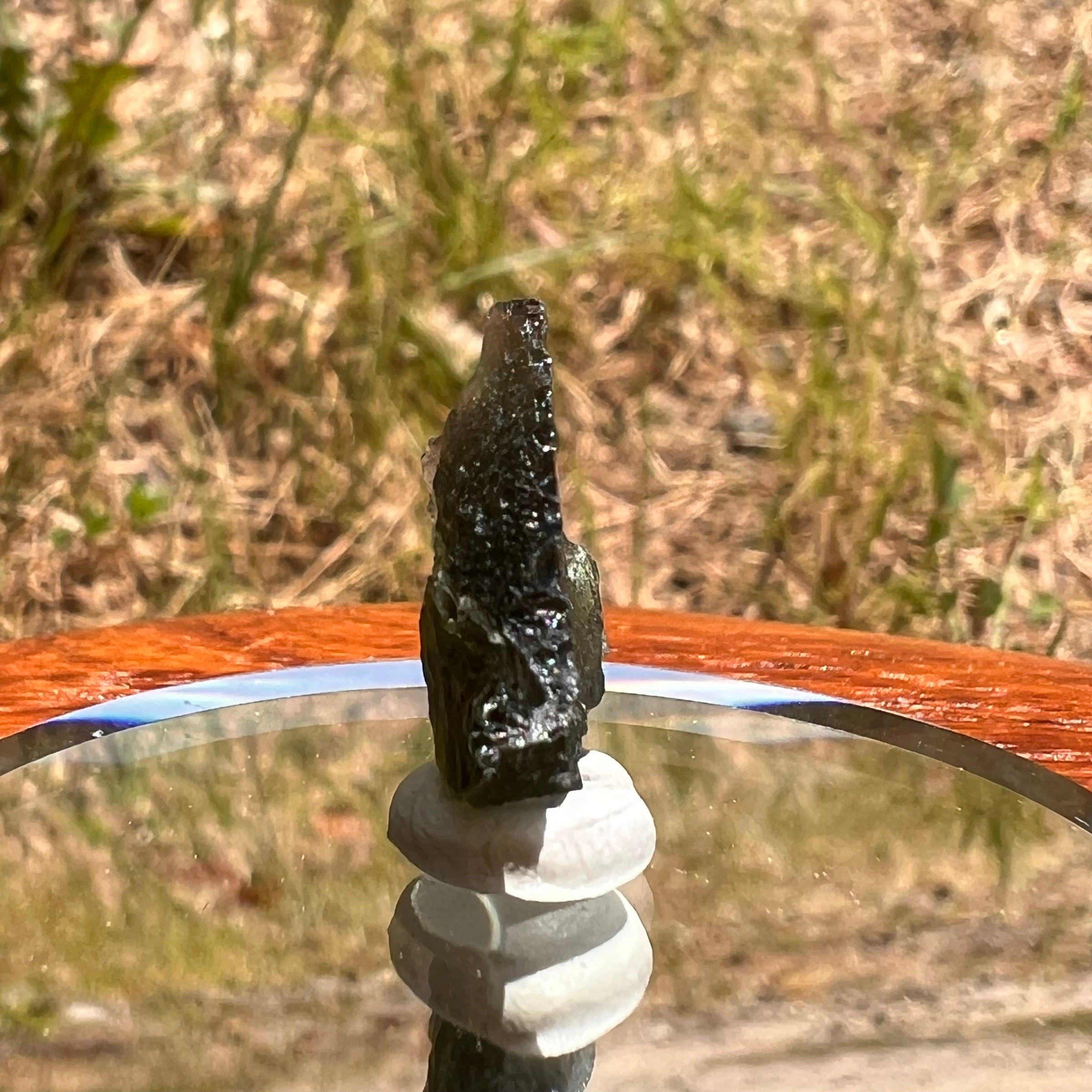 Moldavite 1.1 grams #1832-Moldavite Life