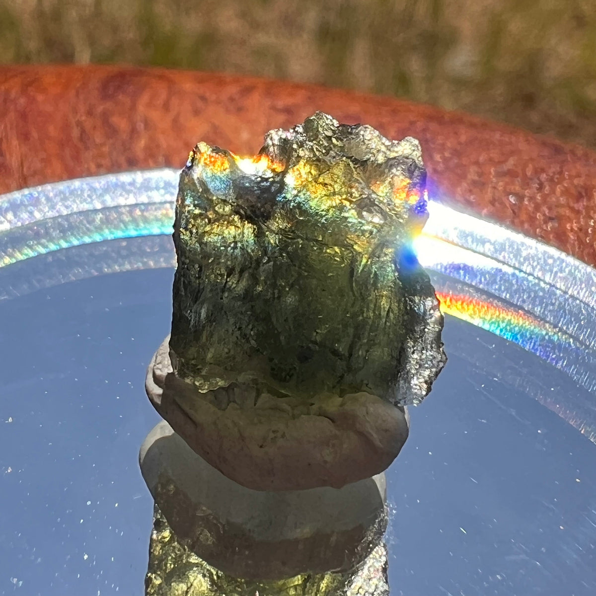 Moldavite 1.1 grams #1840-Moldavite Life