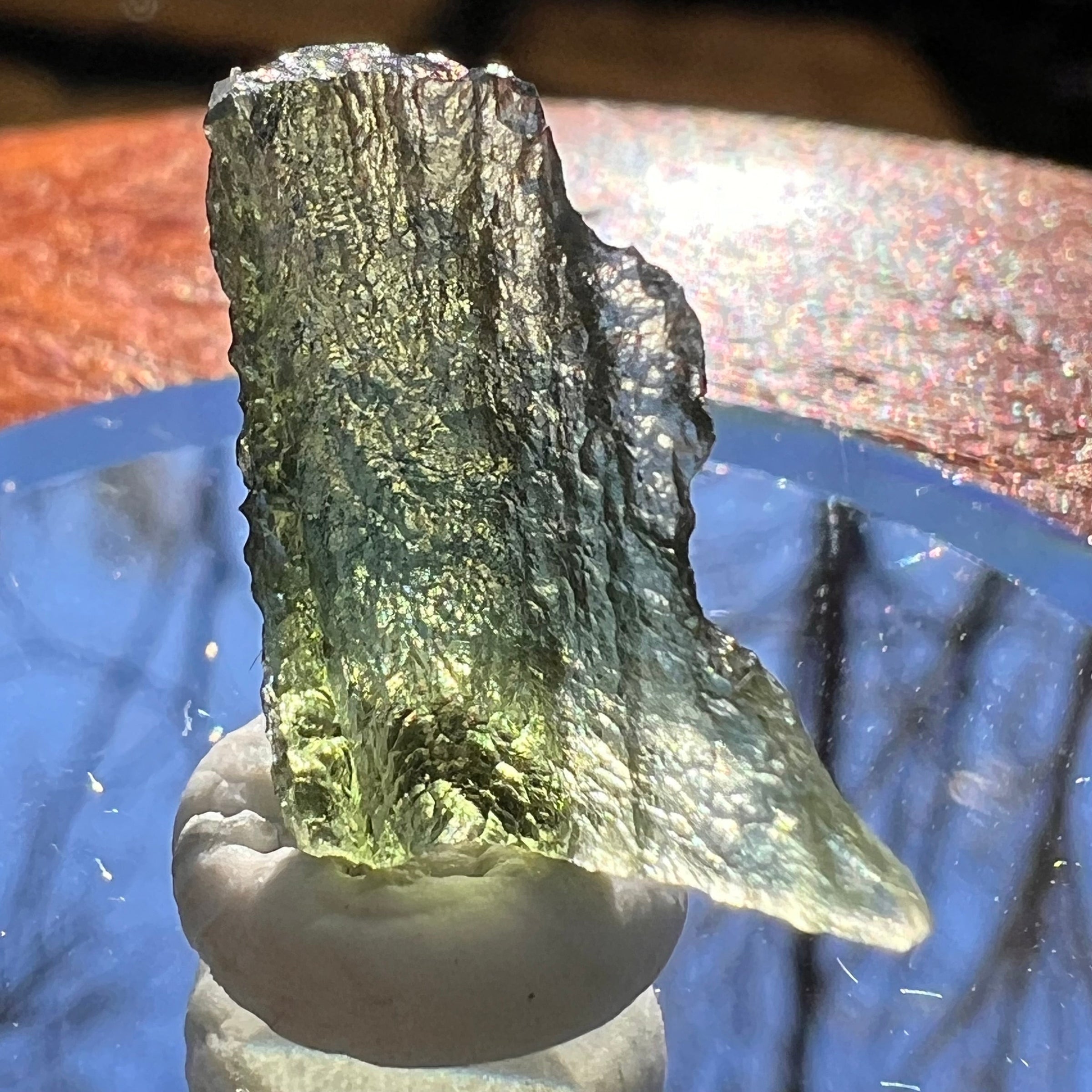 Moldavite 1.1 grams #1893-Moldavite Life