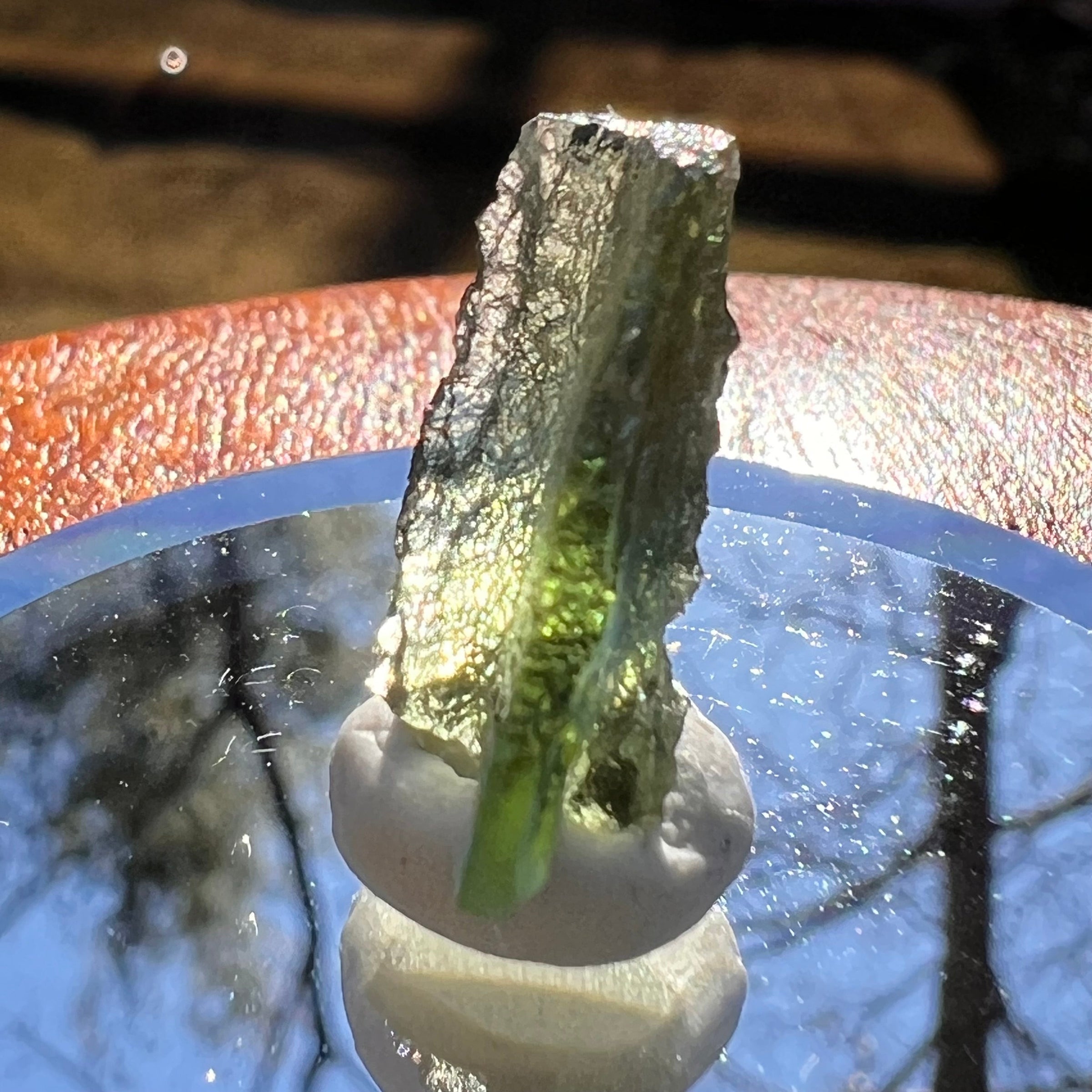Moldavite 1.1 grams #1893-Moldavite Life