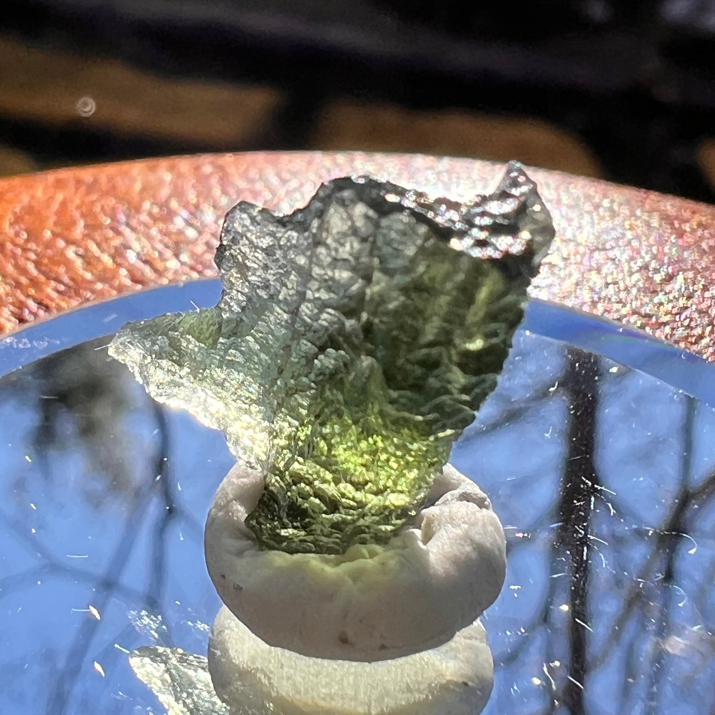 Moldavite 1.1 grams #1893-Moldavite Life