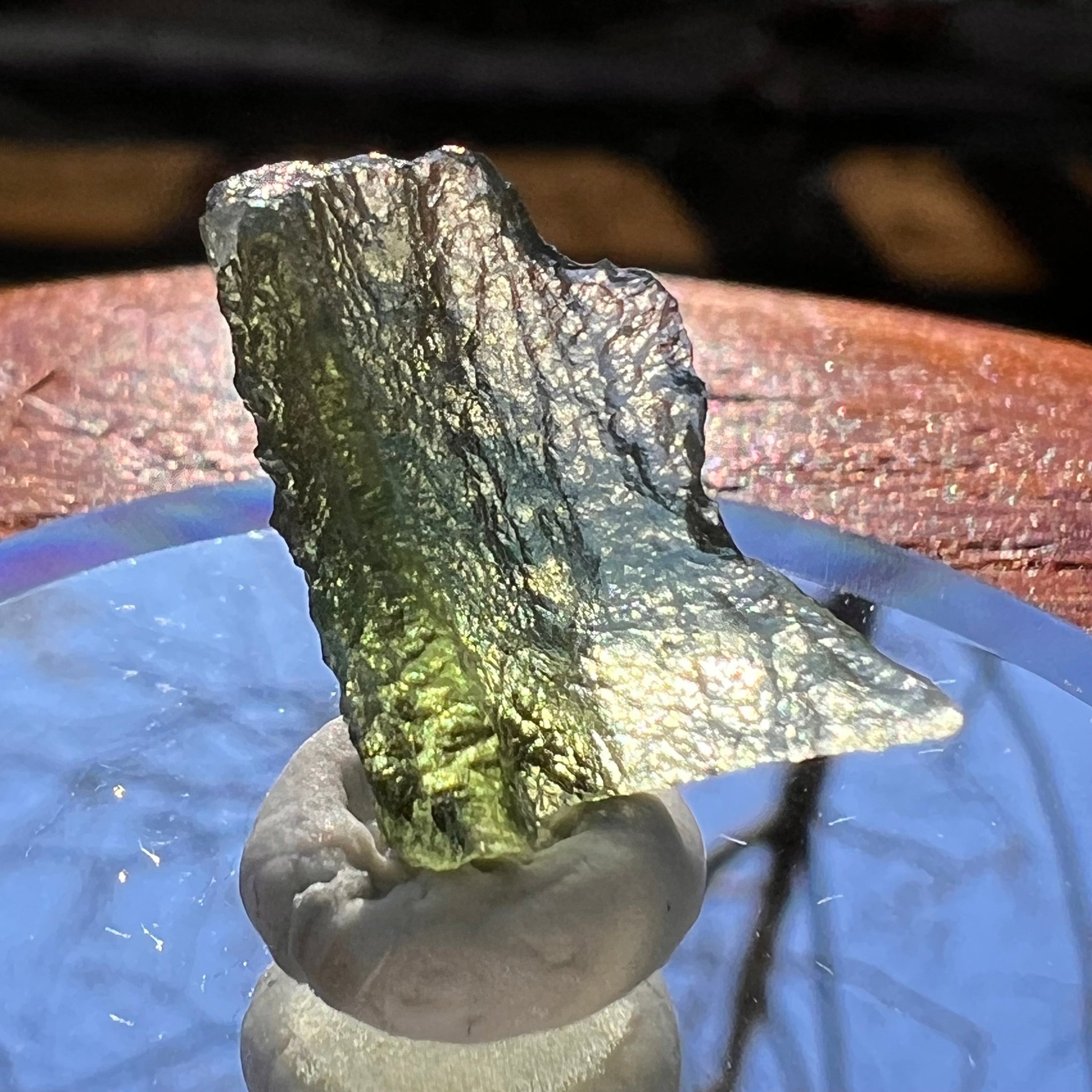 Moldavite 1.1 grams #1893-Moldavite Life