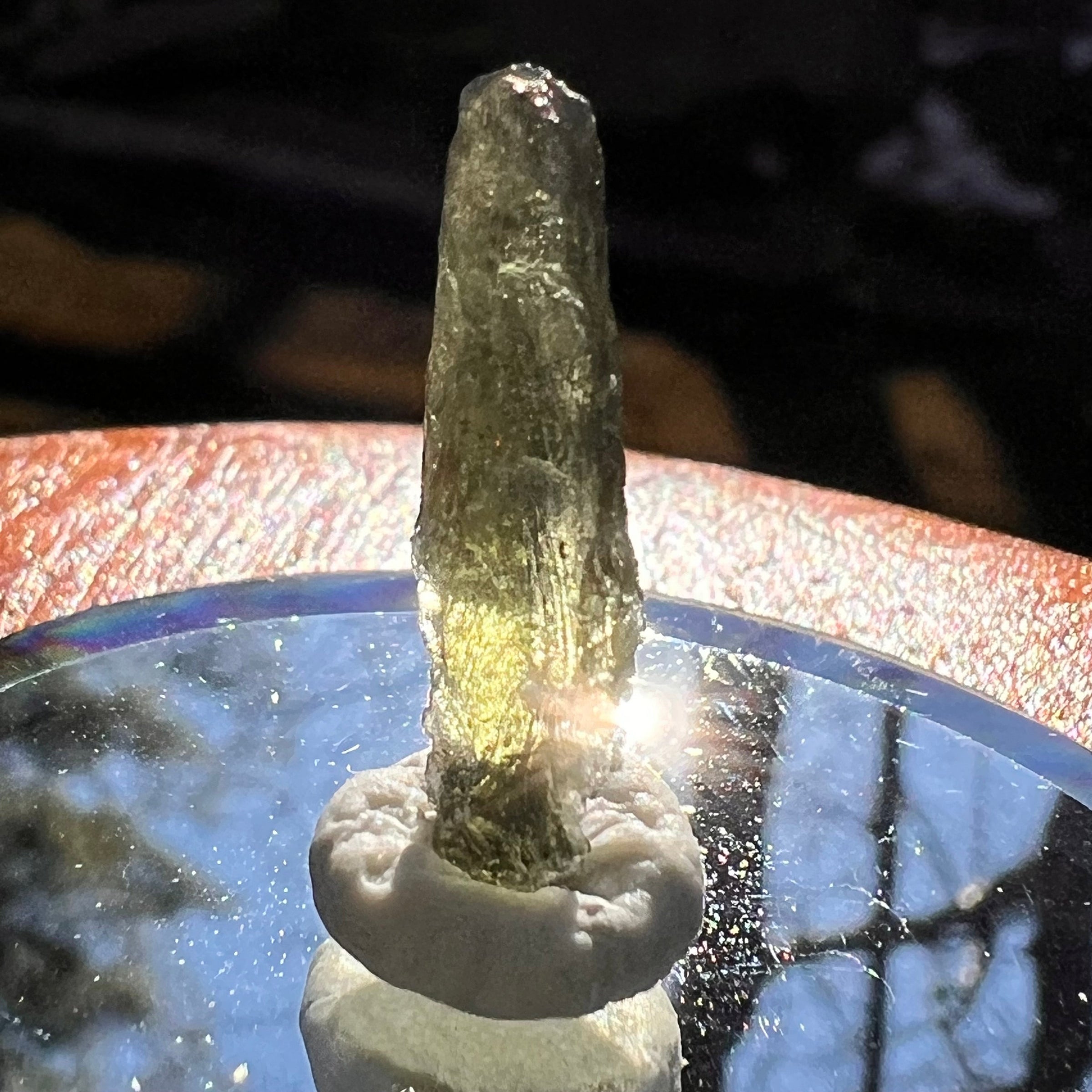 Moldavite 1.1 grams #1895-Moldavite Life