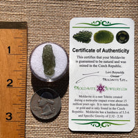 Moldavite 1.1 grams #1895-Moldavite Life