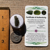 Moldavite 1.1 grams #1897-Moldavite Life