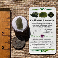 Moldavite 1.1 grams #1901-Moldavite Life