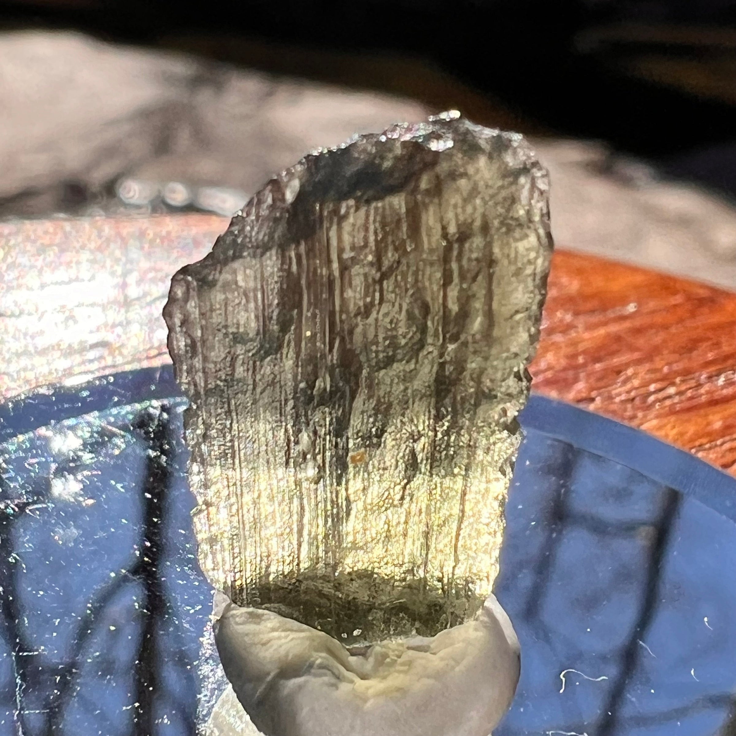 Moldavite 1.1 grams #1901-Moldavite Life