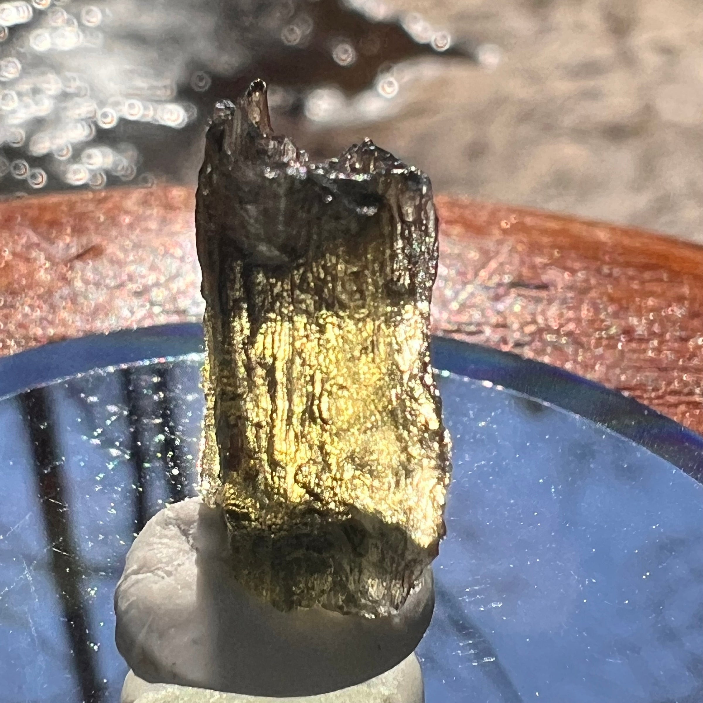 Moldavite 1.1 grams #1904-Moldavite Life