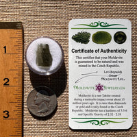 Moldavite 1.1 grams #1904-Moldavite Life