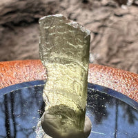 Moldavite 1.1 grams #1920-Moldavite Life