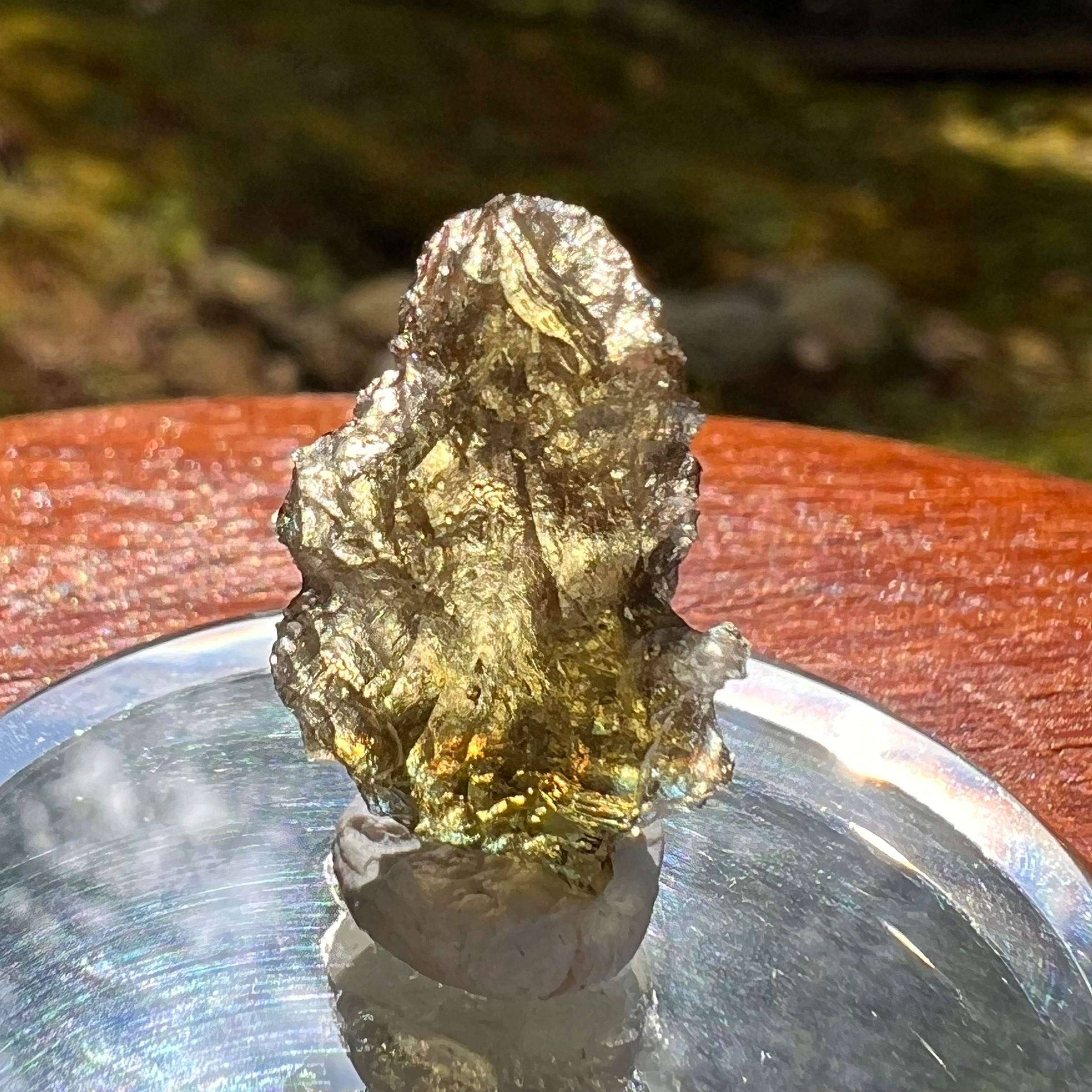 Moldavite 1.1 grams #2066-Moldavite Life