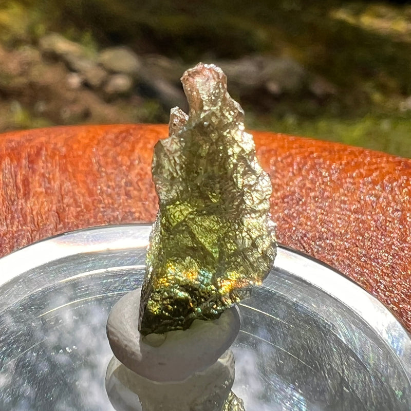 Moldavite 1.1 grams #2069-Moldavite Life