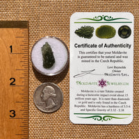 Moldavite 1.1 grams #2069-Moldavite Life