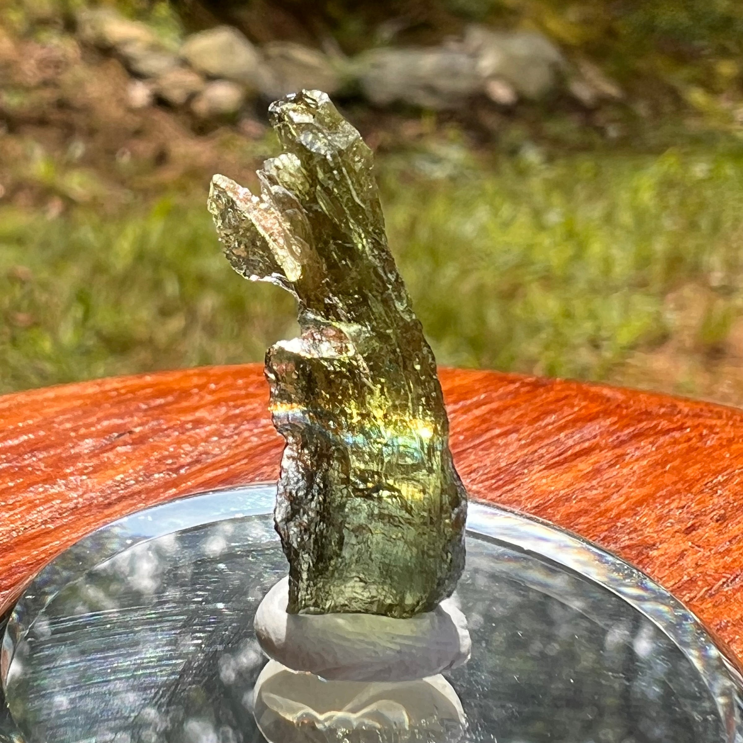 Moldavite 1.1 grams #2070-Moldavite Life