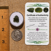 Moldavite 1.1 grams #2074-Moldavite Life