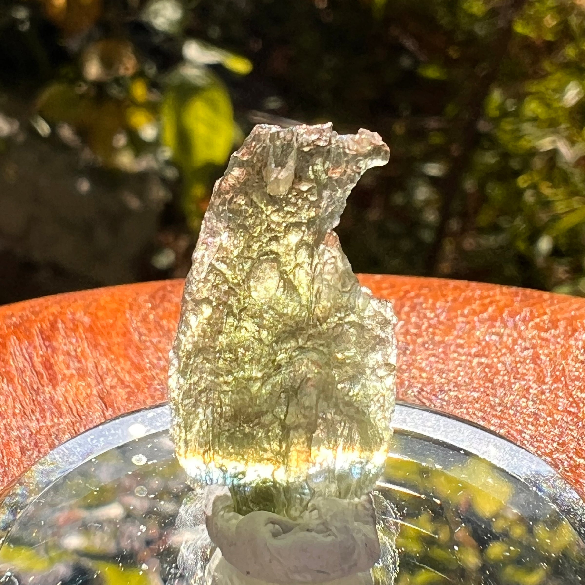 Moldavite 1.1 grams #2197-Moldavite Life