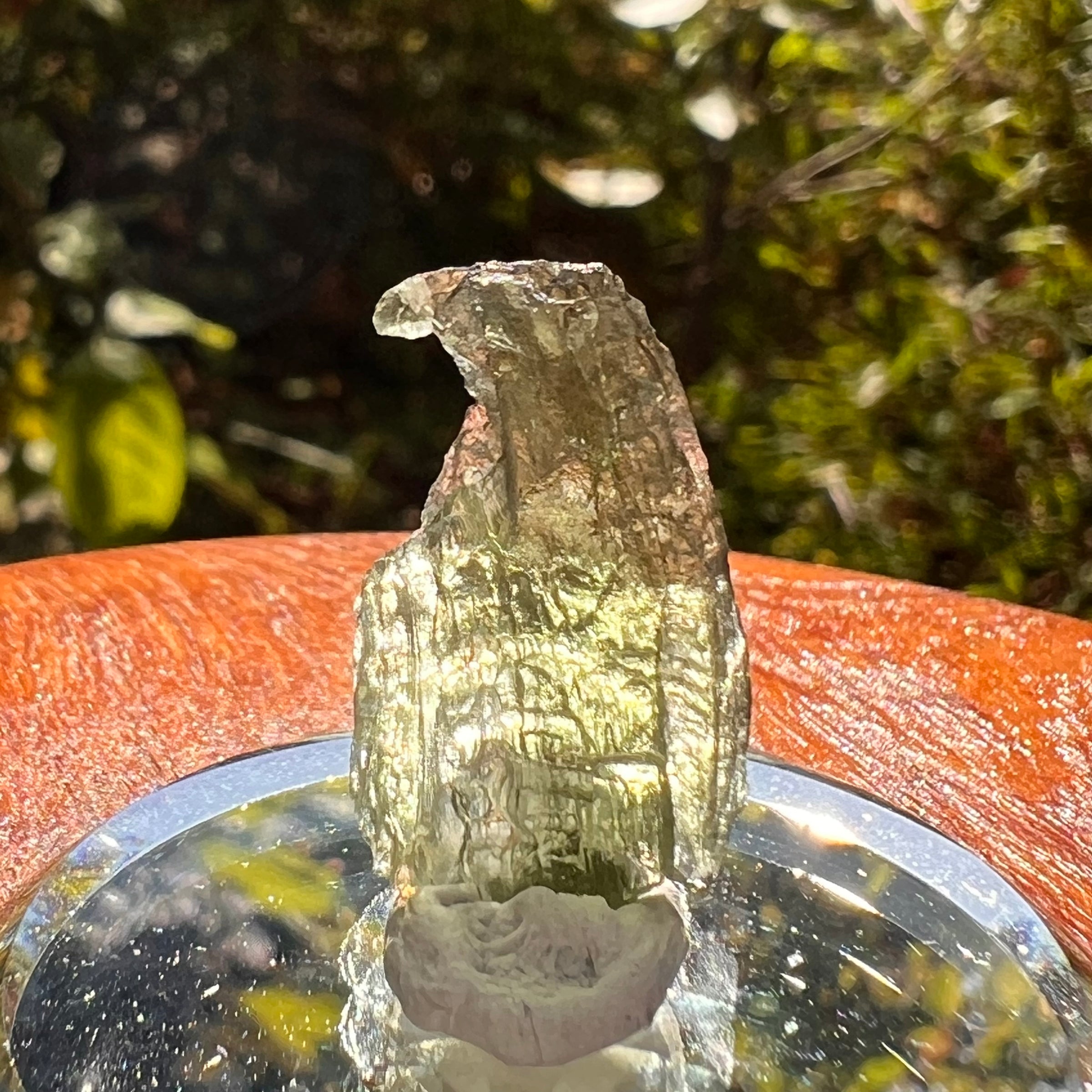 Moldavite 1.1 grams #2197-Moldavite Life