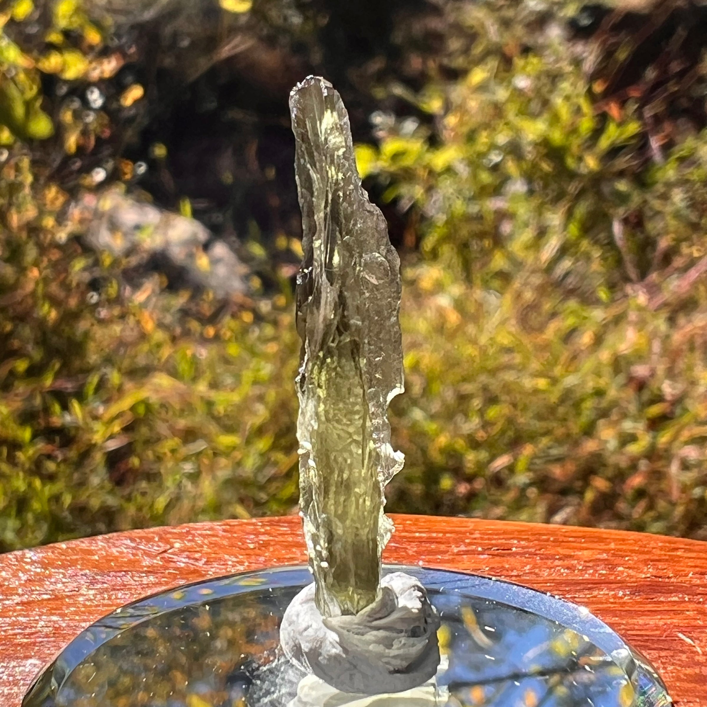 Moldavite 1.1 grams #2209-Moldavite Life