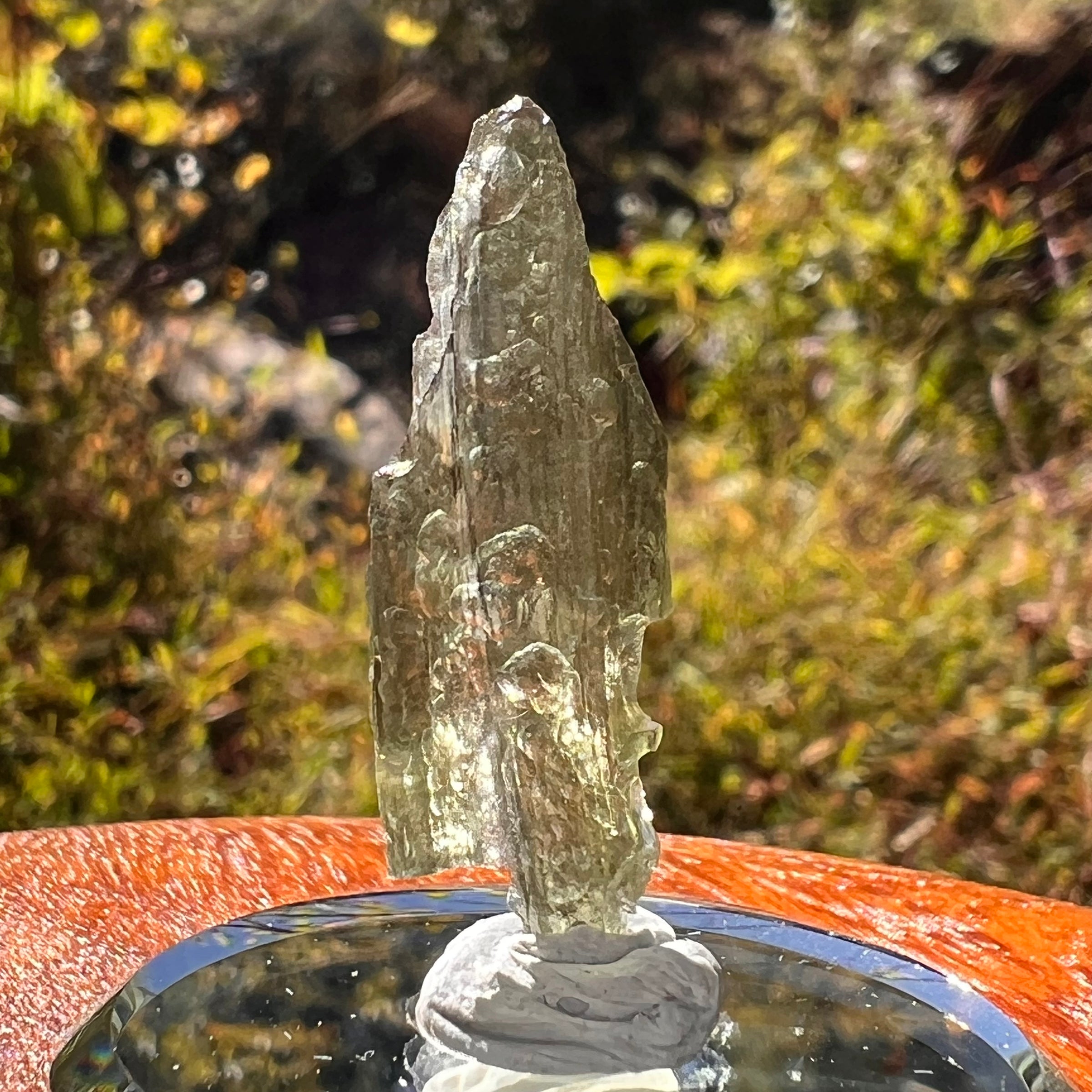 Moldavite 1.1 grams #2209-Moldavite Life