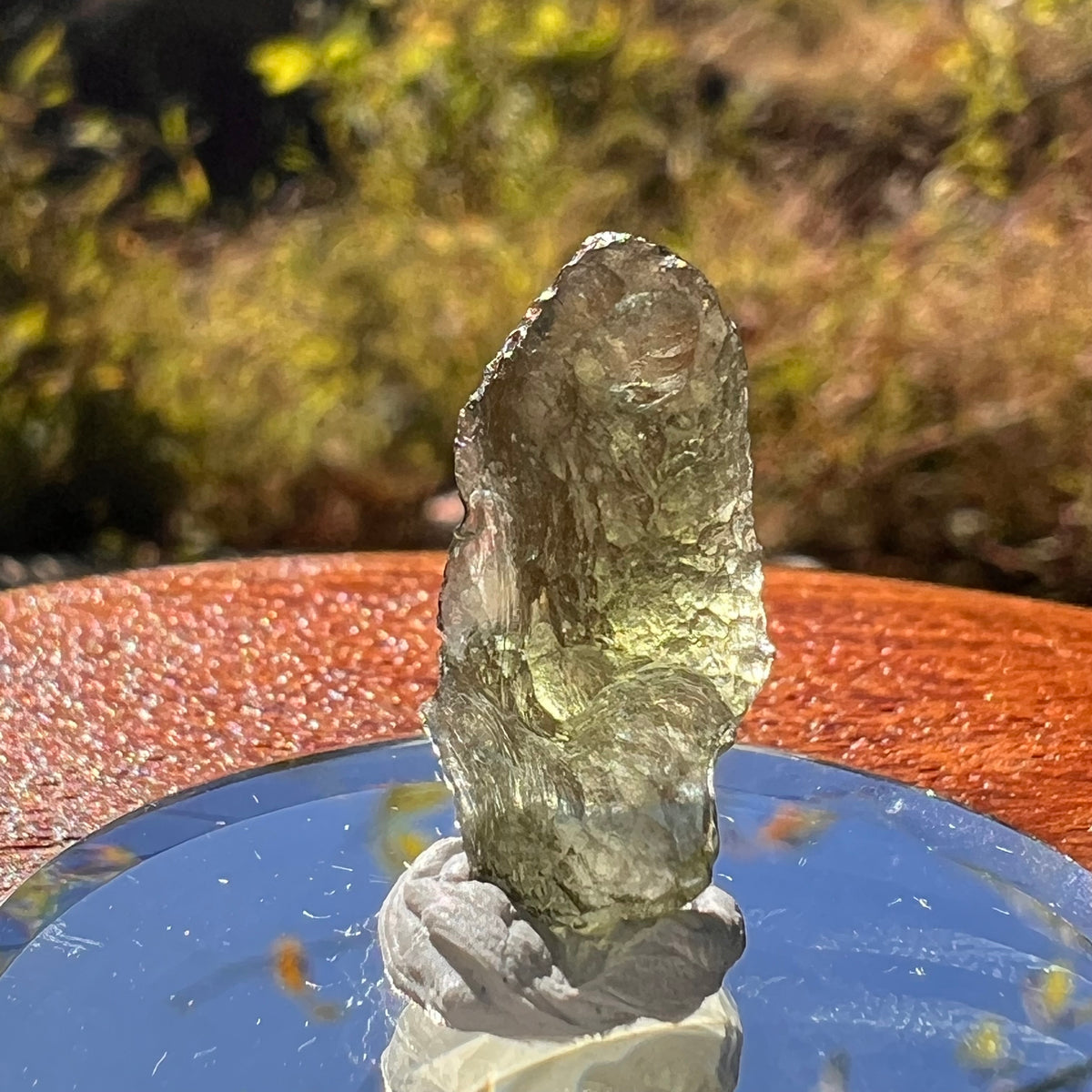 Moldavite 1.1 grams #2271-Moldavite Life