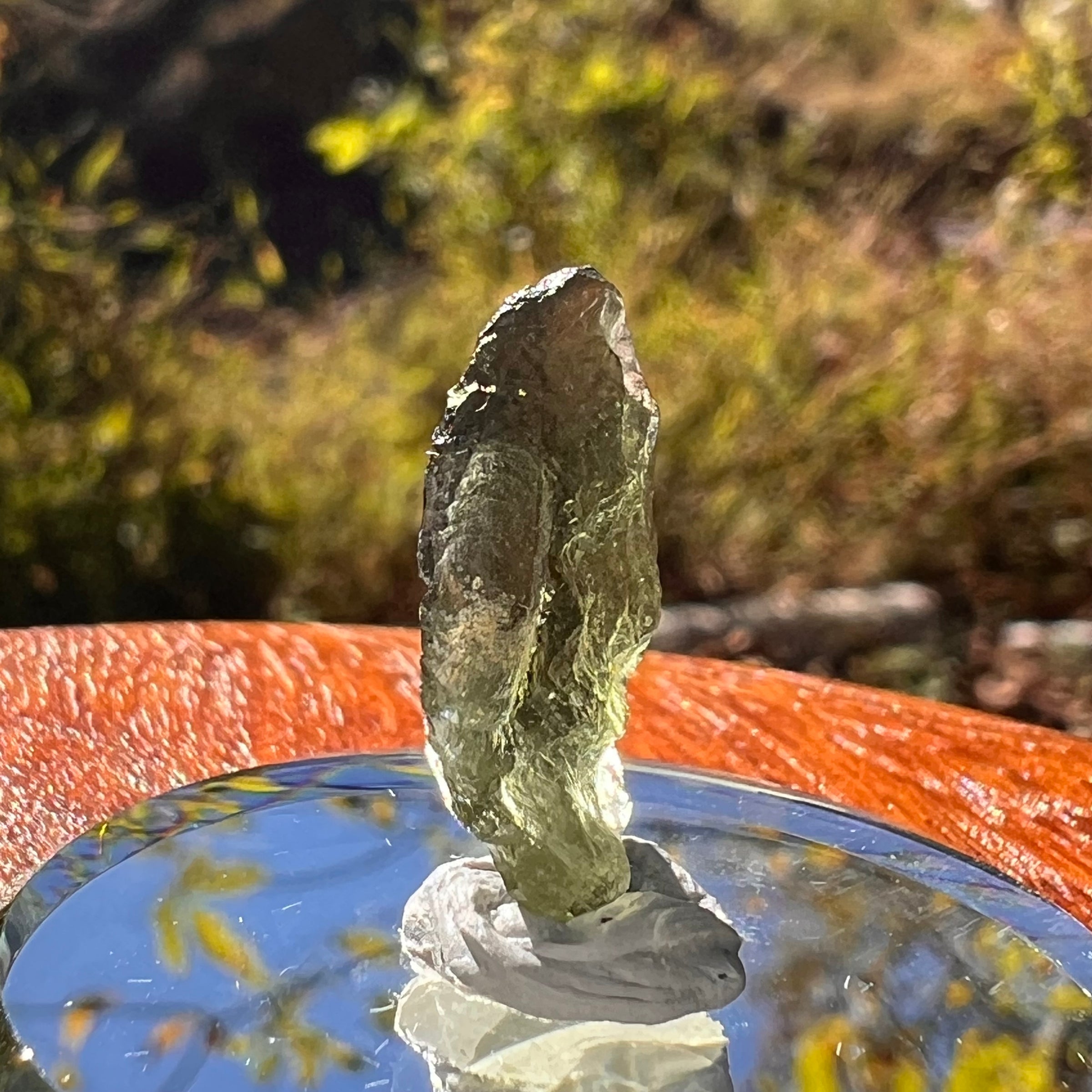 Moldavite 1.1 grams #2271-Moldavite Life