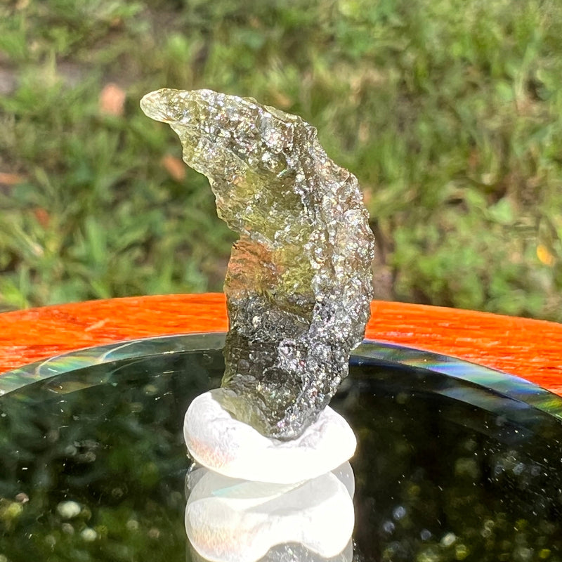 Moldavite 1.2 grams #1674-Moldavite Life